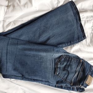 American Eagle Outfitters Boho Artist Flair Jeans